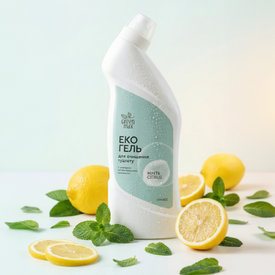 Новинка! ЕКОгель для очищення туалету